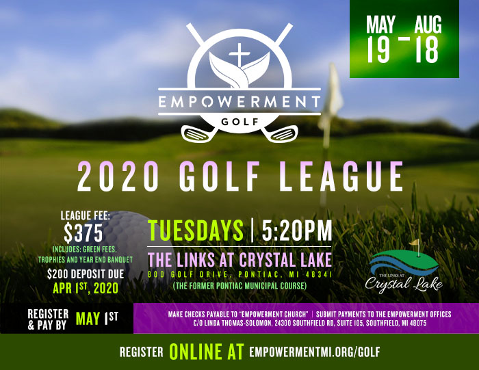 2020 Golf League